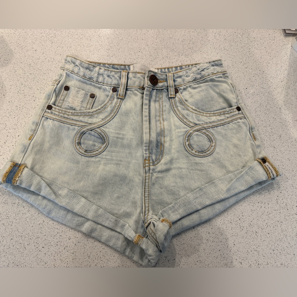 One Teaspoon High Waist Bandits Size 26